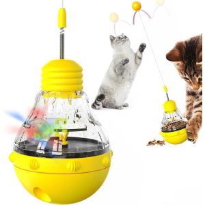 Interaktywna zabawka dla kota z dozownikiem karmy 144402075 - Trzymanie kotów