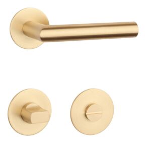 STERK OVAL 1750 Körrozettás ULTRA SLIM 3MM MG - Szatén arany színű WC 144402117 - Sterk