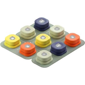 Interaktív kutyakiképző szőnyeg gombokkal, 9 db