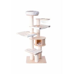 Többszintes Macskafa Kaparóoszlop, 189 cm