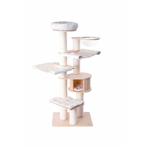 Viacúrovňový škrabadlo pre mačky, 189 cm 144402295