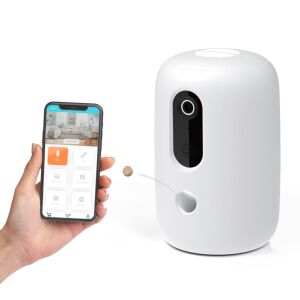 Automatischer Futterspender mit Leckerli-Spender für Katzen/Hunde 144402379 - Viehzucht