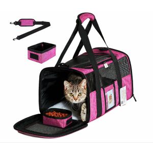 Транспортьор за малки и средни домашни любимци 144402774 - Преносител, кутия за кола за домашни любимци