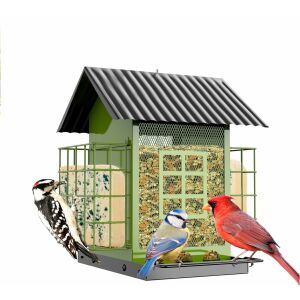 Hrănitoare pentru păsări durabilă cu găuri de drenaj 144402882 - Creșterea păsărilor