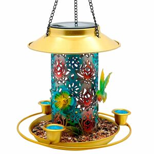 Vogelfutterstation mit Solarpanel 144402909 - Vogelkäfige