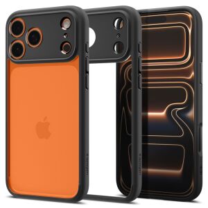 SPIGEN ULTRA HYBRID IPHONE 17 PRO MAX TOK MATT FEKETE 144407147 - Spigen Handyhüllen