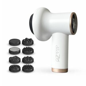 Masszírozó készülék 8 cserélhető fejjel, narancsbőr elleni, ápoláshoz, relaxációhoz és tonizáláshoz, vezeték nélküli, Clickzu 144407982 - Masszírozó gép