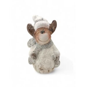 Karácsonyi dekoráció-Kerámia szarvas