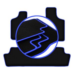 CARLUX-BLUE autószőnyegek: Chrysler Voyager IV kisbuszhoz (2000-2008)