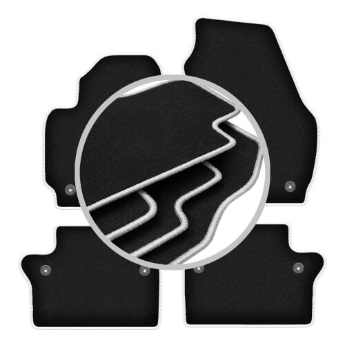 CARLUX-SILVER autószőnyegek: Volvo S80 II szedán (2010-2017) 144424003