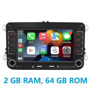 ILIKE Ecran 7" Android Auto, CarPlay, 2GB RAM, 64GB ROM, GPS, WiFi, Bluetooth – Compatibil cu VW, Skoda și Seat 144431249 - Vehicule & Piese