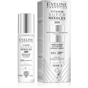 EVELINE Vitamin Super Needles 200 Mezo-eliksir aktywator odnowy skóry 30 ml 144442949 - Bőrápolás