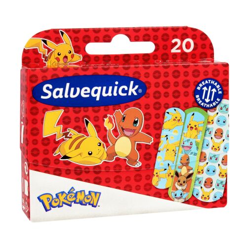 Salvequick Pokemon gyermek sebtapasz 1op.-20db