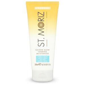 ST.MORIZ Professional Nawilżający Lotion budujący opaleniznę Golden Glow 200ml 144443042 - Krem i olejek do opalania
