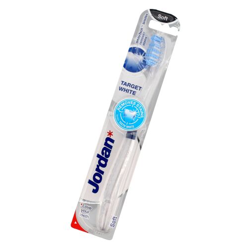 Jordan Szczoteczka do zębów Target White soft 1db 144443091