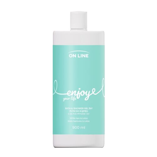 ON LINE Emocje Żel és fürdőfolyadék 2 az 1-ben Enjoy 900 ml 144443125