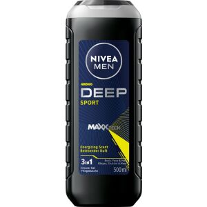 NIVEA Shower Men Deep Sport tusfürdő gél 500 ml 144443552 - Tusfürdő
