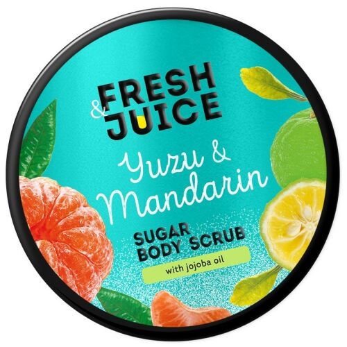 FRESH JUICE Cukrowy peeling do ciała Yuzu i mandarynka 200 ml 144443641