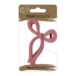 TOP CHOICE Hajcsat - fényes masni (28342) 1 db - színkeverék 144443646 - Hajcsat, hajráf