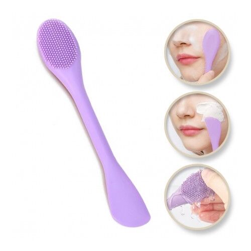 ECARLA Szilikon arctisztító kefe applikátorral - Lila AK15FIO 144443829