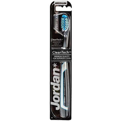 Jordan Szczoteczka do zębów Expert Clean medium - mix kolorów 1szt 144443896