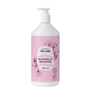 ON LINE Fürdőhab és tusfürdő 2in1 Magnolia Whisper 1000 ml 144444208 - Tusfürdő