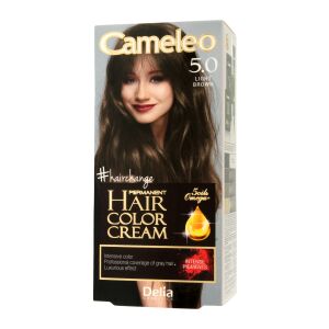 Delia Cosmetics Cameleo HCC Farba permanentna Omega+ nr 5.0 Light Brown 1op.