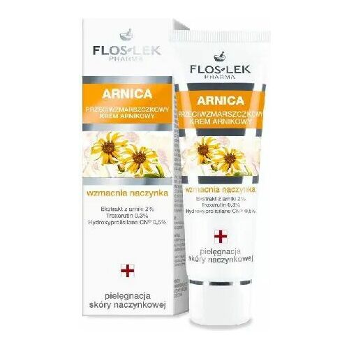 Floslek Pharma Arnica ránctalanító krém, amely erősíti az ereket 175299871 - Arc- és szemkörnyékápoló