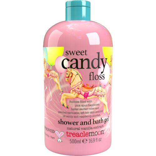 TREACLEMOON Sweet Candy Floss Tusfürdő és habfürdő 500 ml 144444573