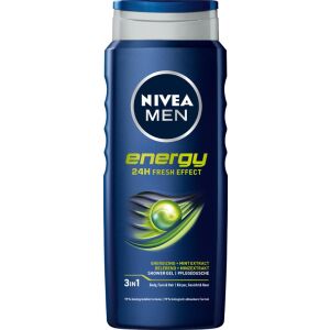 Nivea Men Żel pod prysznic Energy 500ml 144444610 - Tusfürdő