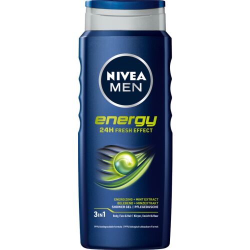 Nivea Men Żel pod prysznic Energy 500ml 144444610