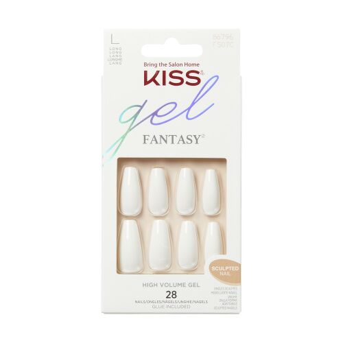 KISS Sztuczne Paznokcie Gel Fantasy - true color (rozmiar L) 1op.(28szt) 144444771