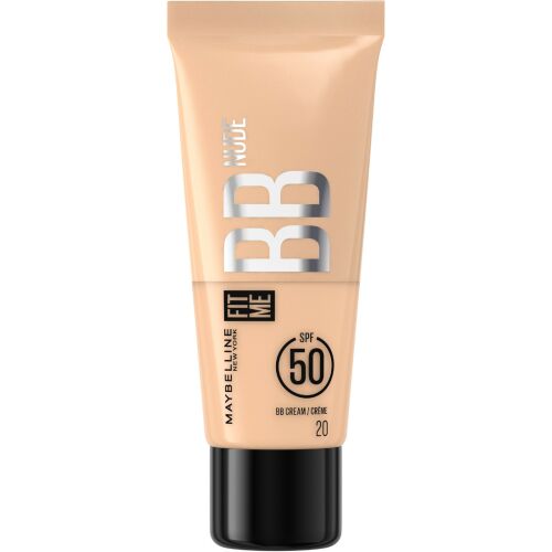 Maybelline Fit Me BB Krém Nude SPF 50 - 20-as árnyalat, 30ml - Arc