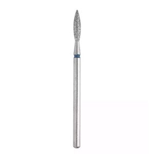 STALEKS Frez do paznokci - diamentowy płomyk 2.3/10mm (niebieski) 1szt 144445340 - Műköröm csiszológép kiegészítő