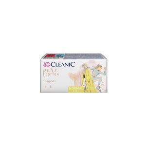CLEANIC Pure Cotton Tampony Normal bio pamutból - 16 darab 144445343 - Tampon