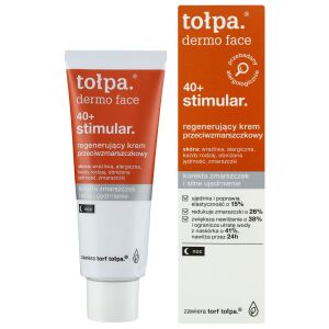 TOŁPA Dermo Face Stimular 40+ Regeneráló ránctalanító éjszakai krém 40 ml 144445464 - Baba Fürdetés & Ápolás