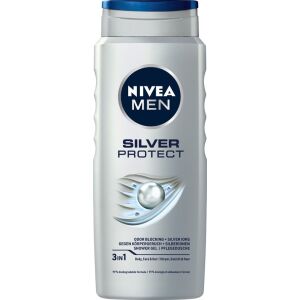 Nivea Men Silver Protect tusfürdő 500ml 144446095 - Tusfürdő