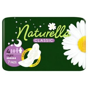NATURELLA Classic Podpaski Night szárnyakkal 1 op.-7 darab 144446119 - Intimbetét