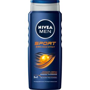 Nivea Men Sport 24H Fresh Effect tusfürdő 500ml 144446235 - Tusfürdő