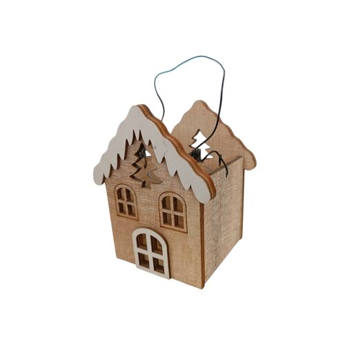 Karácsonyi dekoráció-Mécsestartó-Házikó 144445242