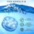 Víz alatti lámpa távirányítóval GBV LOGIC, 10 LED, 1200mAh újratölthető akkumulátor, IP68 vízállóság, alkalmas úszómedencébe, jakuzziba, fürdőkádba és akváriumba, tapadókorongos rögzítéssel 144447791