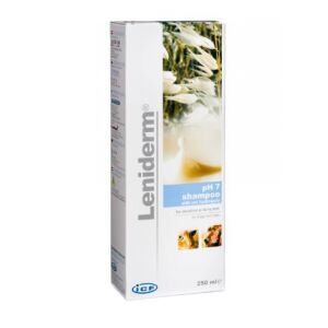 Leniderm pH 7 sampon érzékeny kutya és macska bőrére, 250 ml - Kutya sampon