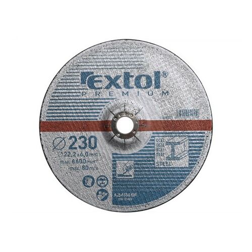 Extol Premium CSISZOLÓ KORONG ACÉLHOZ, KÉK, 125X6,0X22,2MM, MAX 12200 FORD/PERC 8808702 144455608