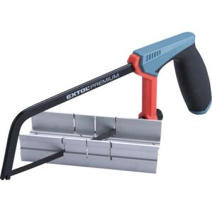 Extol Premium FÉMFŰRÉSZ, 150MM, ACÉL VÁZ, ABS/TPR GUMIS MARKOLAT ALU GÉRVÁGÓ LÁDÁVAL 8812111 144455662 - Gérvágó