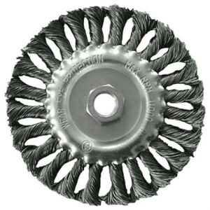 Extol Craft DRÓTCSISZOLÓ KÖRKEFE SODORT, M14×2 SAROKCSISZOLÓRA, 115MM 17025 144455725 - Drótkefe