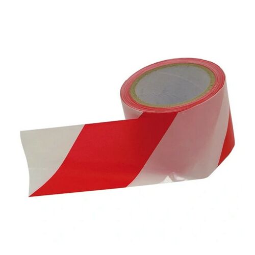 Extol Craft JELÖLŐ SZALAG, PIROS-FEHÉR, 75MM×100M, POLIETILÉN (KORDONSZALAG) 9565 144455980