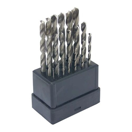 Extol Craft FÉMCSIGAFÚRÓ KÉSZLET, 19DB-OS, HSS, MŰANYAG DOBOZBAN 11190