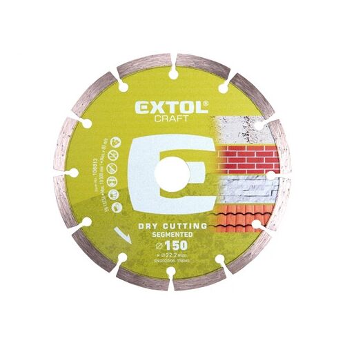 Extol Craft GYÉMÁNTVÁGÓ SZEGMENSES, 125×22,2MM 108612 144456703