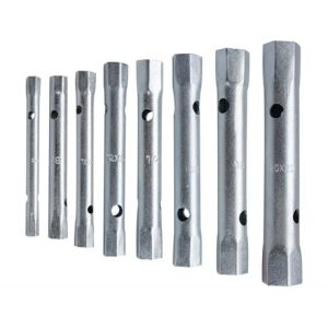 Extol Premium CSŐKULCS KÉSZLET, 10DB (8 CSŐKULCS+2 HAJTÓVAS), CRV., 6-22MM 8816370