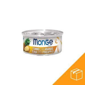 Monge Fruits Gyümölcsös Macskaeledel (Tonhal és Ananász) - 24x80 g 144457225 - Állattartás